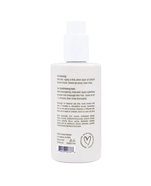 COOCHY Shave Cream - 8 oz Au Natural