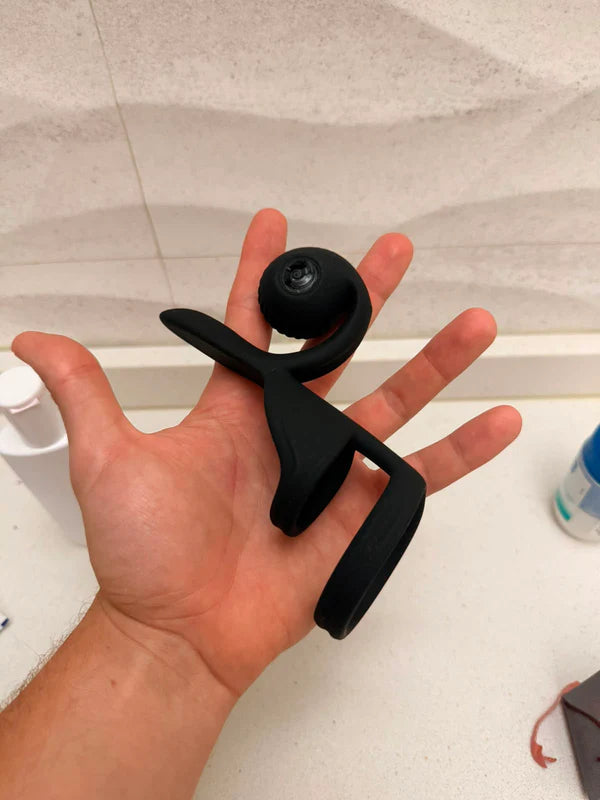 SVibe Snail Jovi Couples Ring Black