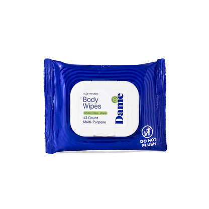 Dame Vaginal Wipes 12 ct. Aloe & Cucumber