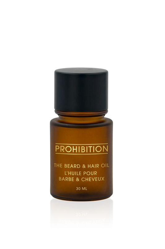Prohibition: The Beard & Hair Oil