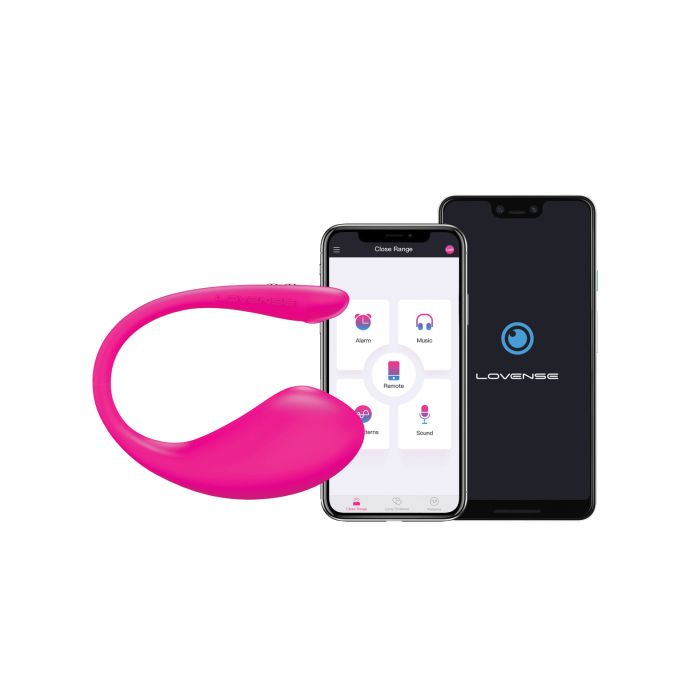 Lovense Lush 3.0 Sound Activated Camming Vibrator - Pink