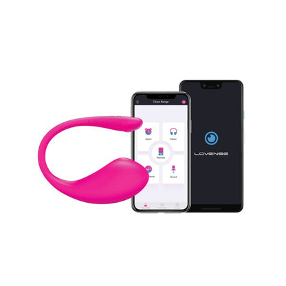 Lovense Lush 3.0 Sound Activated Camming Vibrator - Pink