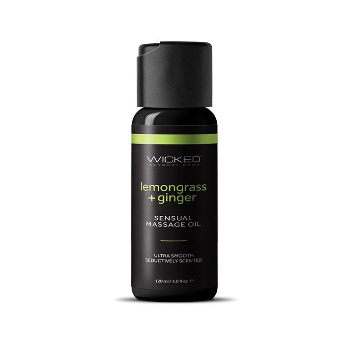 Lemongrass & Ginger Massage Oil - 4 oz