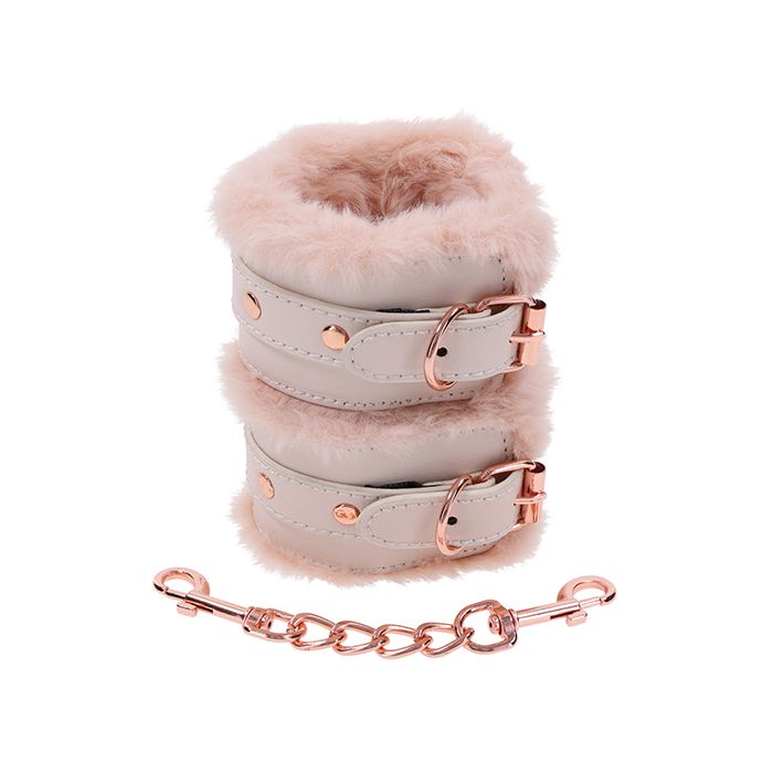 Peaches Fuzzy Handcuffs