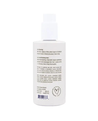 COOCHY Shave Cream - 8 oz Au Natural