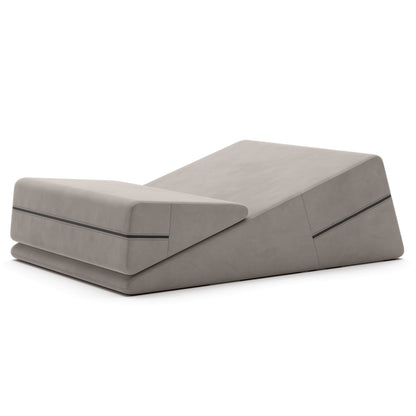 A grey Wedge Ramp Combo, Bedroom Furniture by Liberator against a white background.
