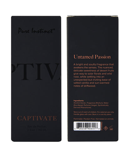Captivate Pheromone Cologne for Him - 2 oz Captivate